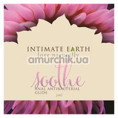 Анальний лубрикант з антибактеріальним ефектом Intimate Earth Soothe Anal Antibacterial Glide, 3 мл - Фото №1