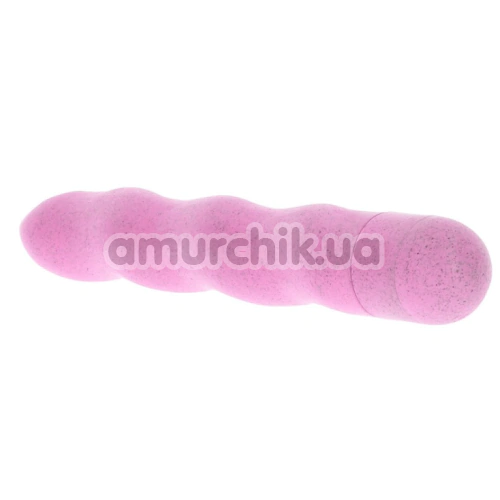 Вібратор Fuck Green Organic Wave Vibrator, рожевий