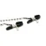 Зажимы для сосков Nipple Play Silver Beaded Clamps - Фото №6
