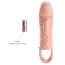 Насадка на пенис с вибрацией Pretty Love Penis Sleeve Cecelia, телесная - Фото №3