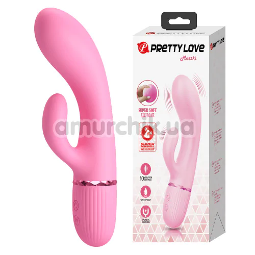 Вибратор Pretty Love Marski, розовый