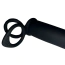Анальна насадка з вібрацією Double Penetration Vibrator With Remote Controller, чорна - Фото №4