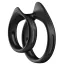 Эрекционное кольцо для члена Boss Series Capen Cock Ring, черное - Фото №1