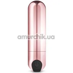 Кліторальний вібратор Rosy Gold Nouveau Bullet Vibrator, рожевий - Фото №1