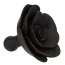 Кляп Forbidden Removable Rose Gag, чорний - Фото №7