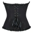Корсет Star Night Ruffle & Bow Corset, черный - Фото №9