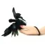 Перышко для ласк Pleasure Feather Body Tickler, черное - Фото №4