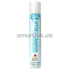 Оральний лубрикант Wet Delicious Oral Play Whipped Cream - збиті вершки, 30 мл - Фото №1