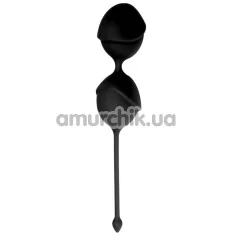 Вагінальні кульки Silicone Delight Lichee, чорні - Фото №1