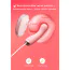 Вибратор для точки G Qingnan No.1 Super Soft G-spot Vibrator, розовый - Фото №6
