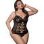 Корсет JSY Sexy Lingerie P61133, черный - Фото №3