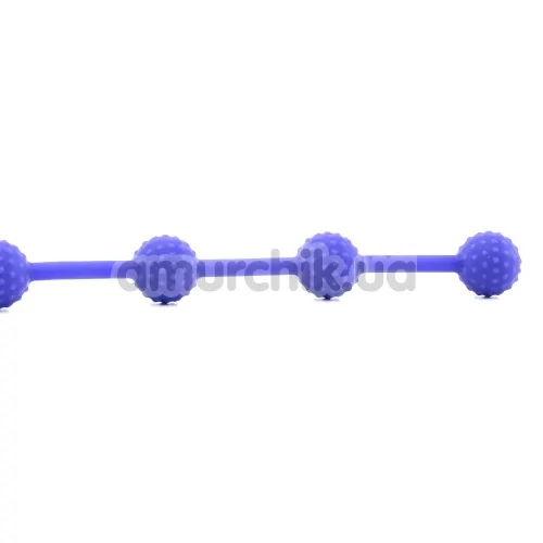 Набор анальных цепочек Posh Silicone “O” Beads, фиолетовый