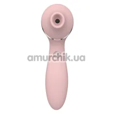 Симулятор орального сексу для жінок з вібрацією  KissToy Polly Plus, рожевий - Фото №1