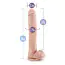 Фаллоимитатор Au Naturel Daddy 14 Inch, телесный - Фото №6