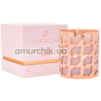 Масажна свічка HighOnLove Sensual Massage Candle - троянда, 250 мл - Фото №1