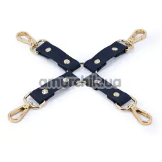 Ремешки для фиксаторов Bondage Couture Hogtie, синие - Фото №1