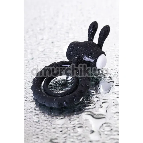 Виброкольцо JOS Good Bunny, чёрное