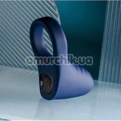 Віброкільце для члена Playboy Pleasure Point, синє