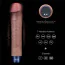 Вибратор Lovetoy Real Softee 9 Platinum Silicone, коричневый - Фото №12