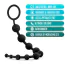 Анальные шарики Anal Adventures Platinum 10 Anal Beads, черные - Фото №5
