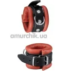 Наручники XXdreamSToys Leder-Handfessel, красные - Фото №1