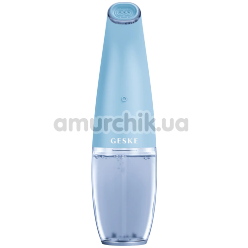 Устройство для очищения кожи лица Geske Aqua-Stream Face Cleanser 8 in 1, голубое - Фото №1