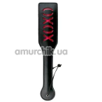 Шльопалка Easy Toys Spanking Paddle XOXO, чорна - Фото №1