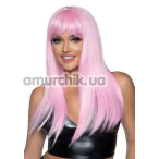 Перука Leg Avenue Long Straight Bang Wig, рожева - Фото №1