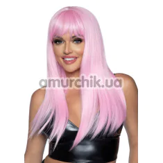 Перука Leg Avenue Long Straight Bang Wig, рожева - Фото №1