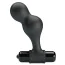 Анальная пробка с вибрацией MR Play Super Rower Silicone Vibrating Anal Plug, черная - Фото №1