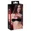 Затискачі для сосків із вібрацією Bad Kitty Silicone Nipple Clamps з підвіскою, чорні - Фото №4