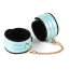 Бондажный набор Liebe Seele Blue Glossy Soft Bondage Set, голубой - Фото №5