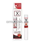 Бальзам для губ з феромонами і ефектом вібрації Sensuva X On The Lips Strawberry - полуниця, 2 мл - Фото №1