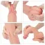 Фаллоимитатор Dual-Layered Silicone Nature Cock LV4003, телесный - Фото №7