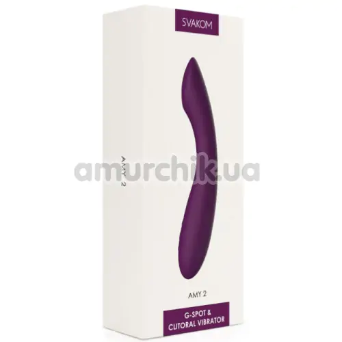 Вибратор для точки G Svakom Amy 2, фиолетовый