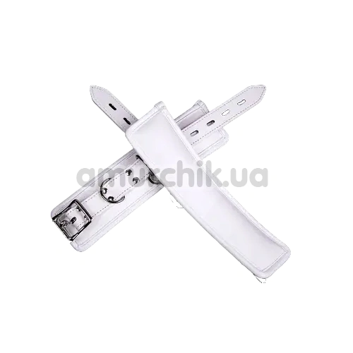 Фиксаторы для ног DS Fetish Ankle Restraints, белые