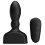 Анальная пробка с вибрацией и увеличением MR Play Inflatable Anal Plug, черная - Фото №1