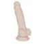 Фалоімітатор Silicone Dildo Size M, тілесний - Фото №3