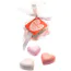 Набір бомбочок для ванни Bath Fizzers Heart Rose Fragrance - троянда, 120 г - Фото №1