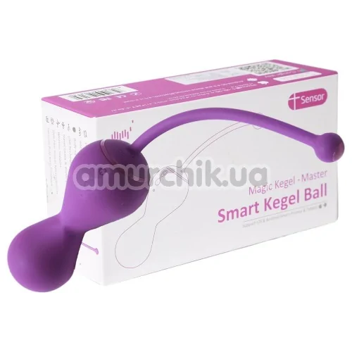 Вагінальні кульки Magic Motion Magic Kegel Master, фіолетові