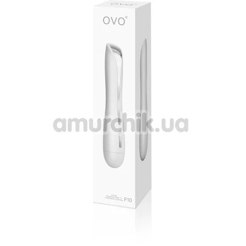 Вибратор OVO F10, белый