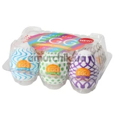 Набор из 6 мастурбаторов Tenga Egg Wonder Package - Фото №1