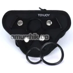 Трусики для страпона Get Real Strap-On Harness, черные - Фото №1