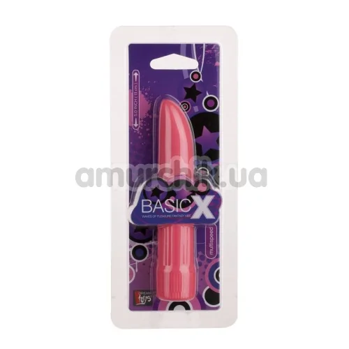 Вибратор BasicX 5, розовый