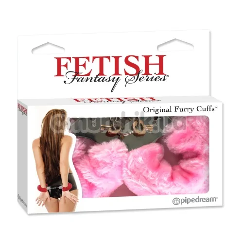Наручники Furry Love Cuffs, рожеві