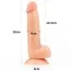 Фаллоимитатор Lovetoy The Ultra Soft Dude 8, телесный - Фото №7