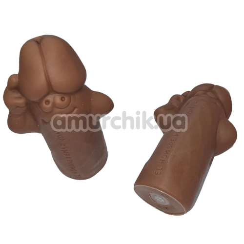 Игрушка-пищалка в виде пениса Diverty Sex Stress Willie Whistle, коричневая