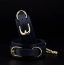 Фіксатори для ніг Roomfun Leather Anclecuffs, сині - Фото №5