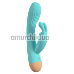 Вібратор Party Color Toys Keny, бірюзовий - Фото №1