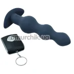 Анальная пробка с вибрацией Dorcel Deep Secret M, черная - Фото №1